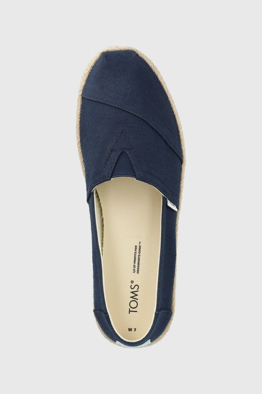 granatowy Toms espadryle Alpargata Rope