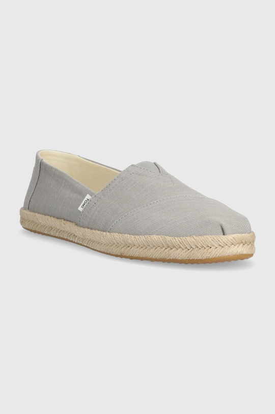 Espadrilky Toms Alpargata Rope sivá