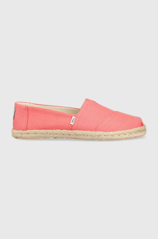 розовый Эспадрильи Toms Alpargata Rope Женский