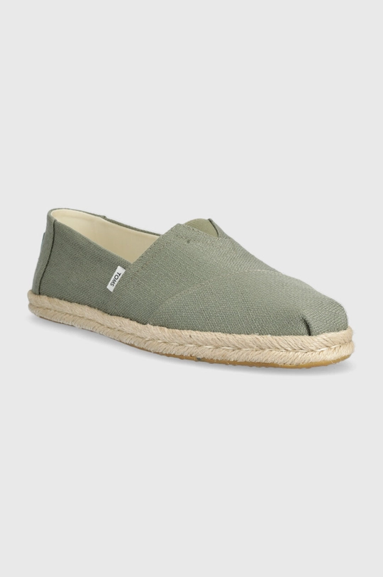 Espadrilky Toms Alpargata Rope zelená