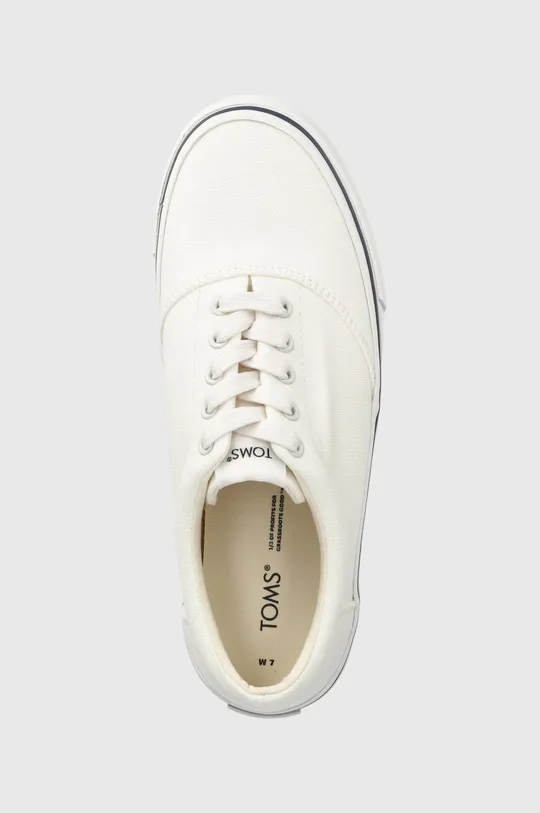 λευκό Πάνινα παπούτσια Toms Alpargata Fenix Lace Up