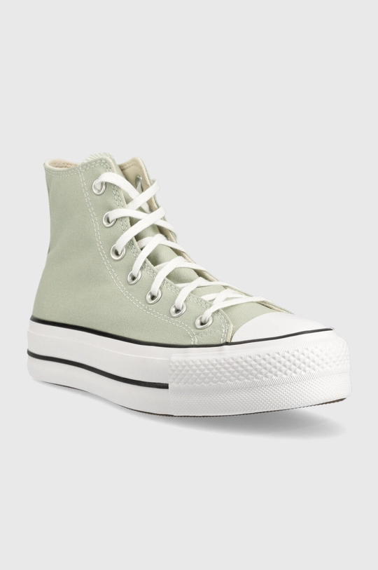 Кеди Converse Chuck Taylor All Star Lift HI зелений