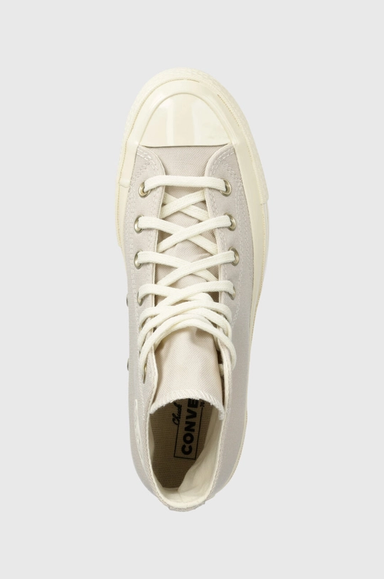 μπεζ Πάνινα παπούτσια Converse Chuck 70