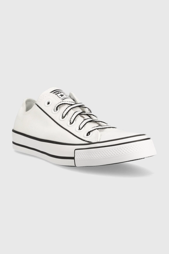 Πάνινα παπούτσια Converse Chuck Taylor All Star OX λευκό