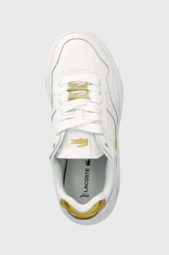 λευκό Δερμάτινα αθλητικά παπούτσια Lacoste L-Spin Deluxe