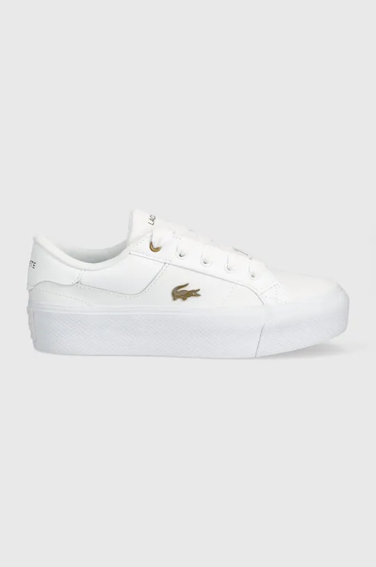 biały Lacoste sneakersy Ziane Platform Damski