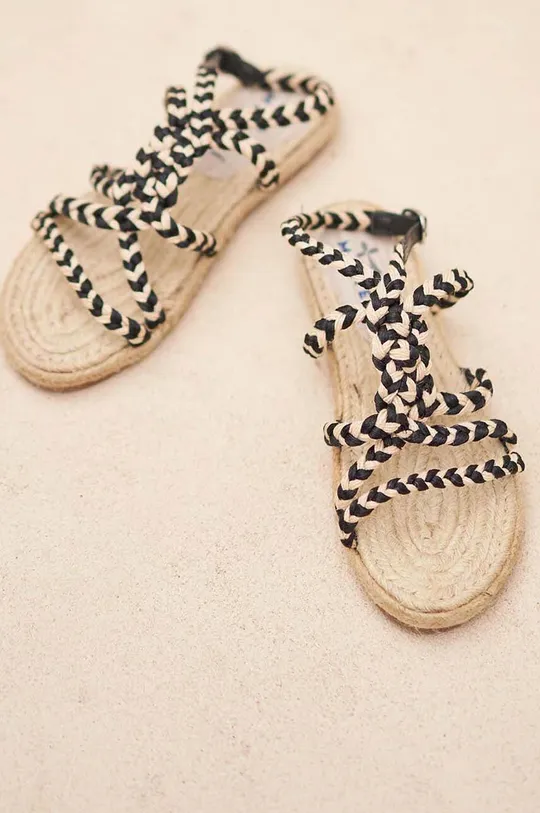 Σανδάλια Manebi Rope Sandals μπεζ