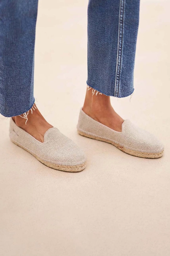 bež Espadrile Manebi Flat Espadrilles