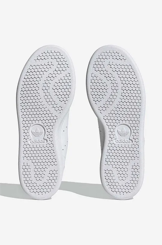 Δερμάτινα αθλητικά παπούτσια adidas Originals HQ1854 Stan Smith J λευκό