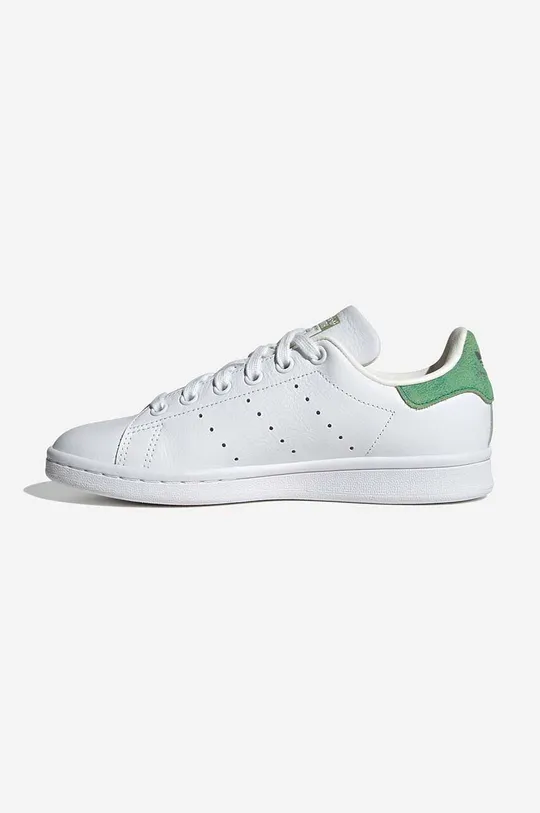adidas Originals leather sneakers HQ1854 Stan Smith J  Uppers: Natural leather, Suede Inside: Synthetic material Outsole: Synthetic material
