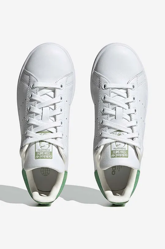 biały adidas Originals sneakersy skórzane HQ1854 Stan Smith J