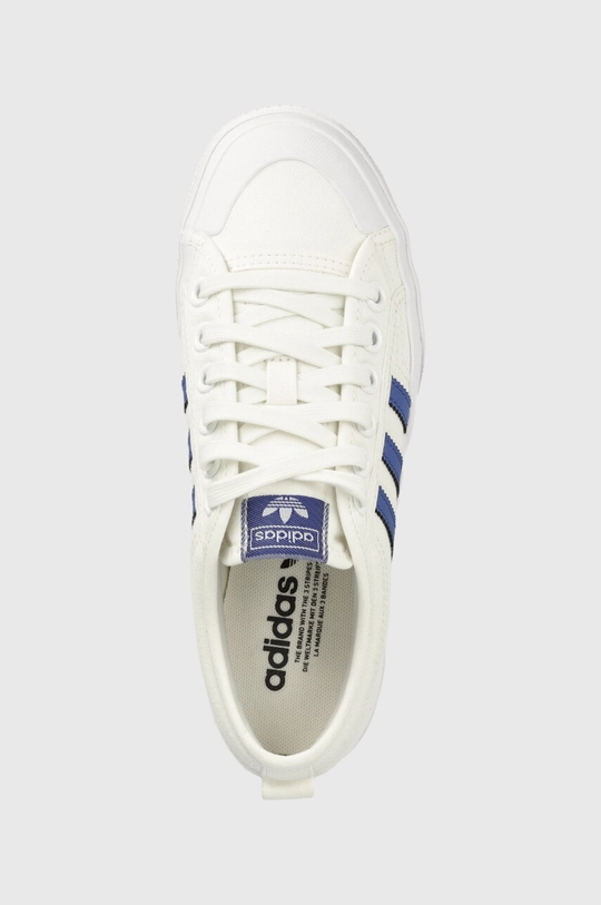 λευκό Πάνινα παπούτσια adidas Originals Nizza Platform HQ1909