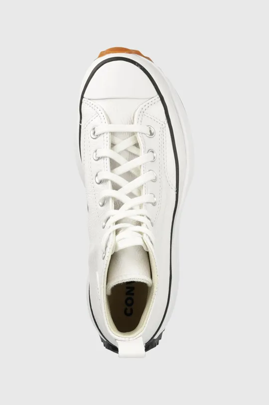white Converse leather trainers Run Star Hike Platform