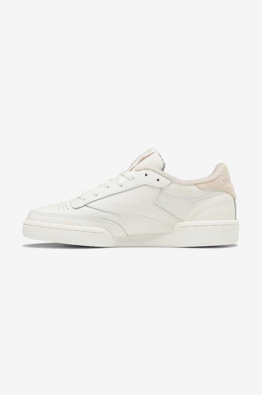 Reebok Classic sneakersy skórzane Club C 85 Cholewka: Skóra naturalna, Wnętrze: Materiał syntetyczny, Materiał tekstylny, Podeszwa: Materiał syntetyczny