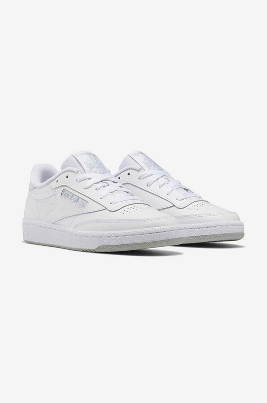 bílá Kožené sneakers boty Reebok Classic Club C 85 GZ9791