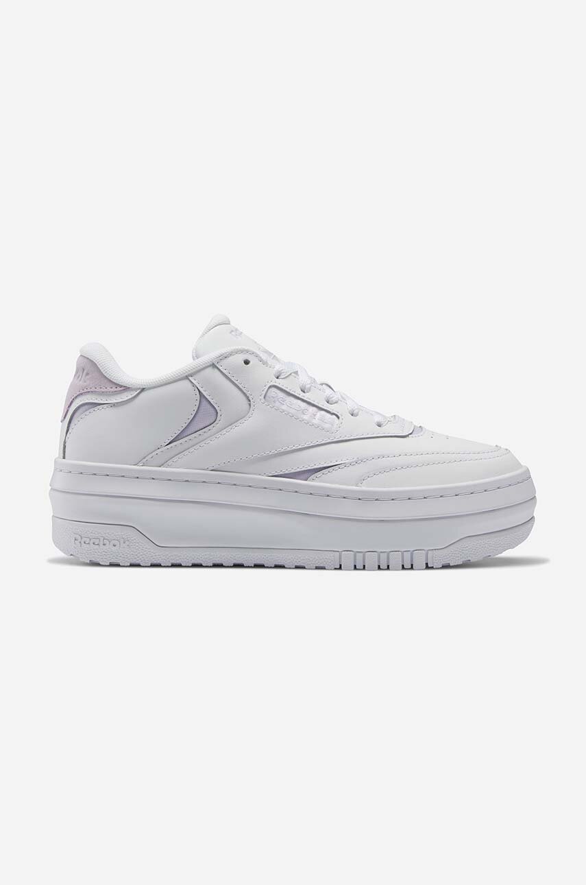 white Reebok Classic leather sneakers Club C Extra Women’s