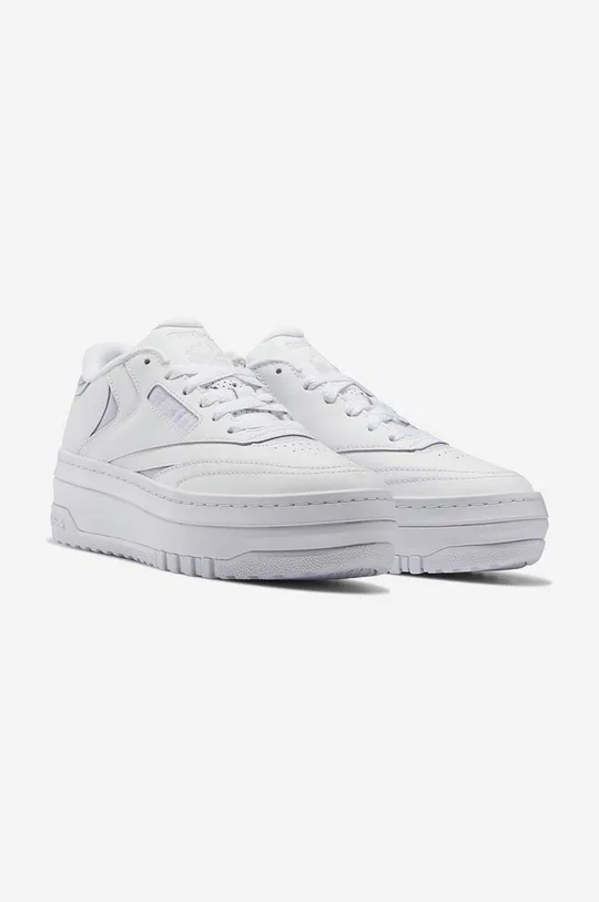white Reebok Classic leather sneakers Club C Extra