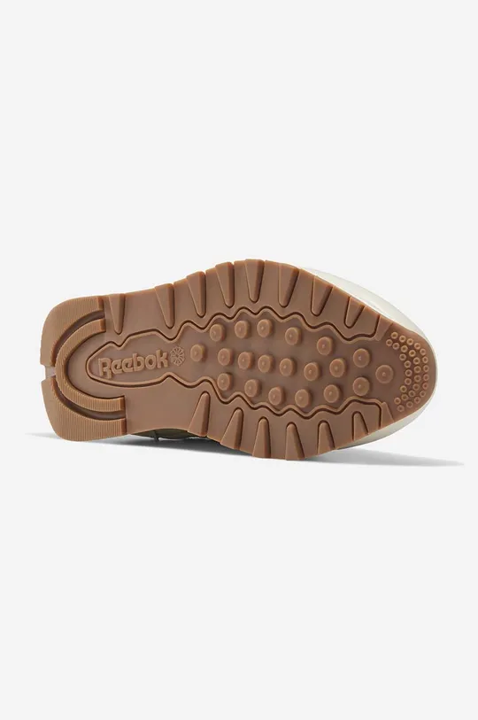 Kožené sneakers boty Reebok Classic Leather béžová
