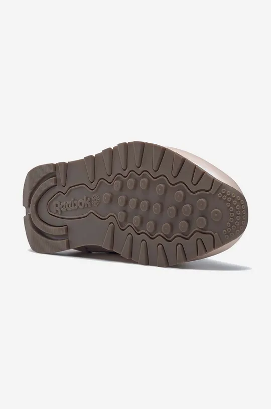 Kožené sneakers boty Reebok Classic Leather hnědá