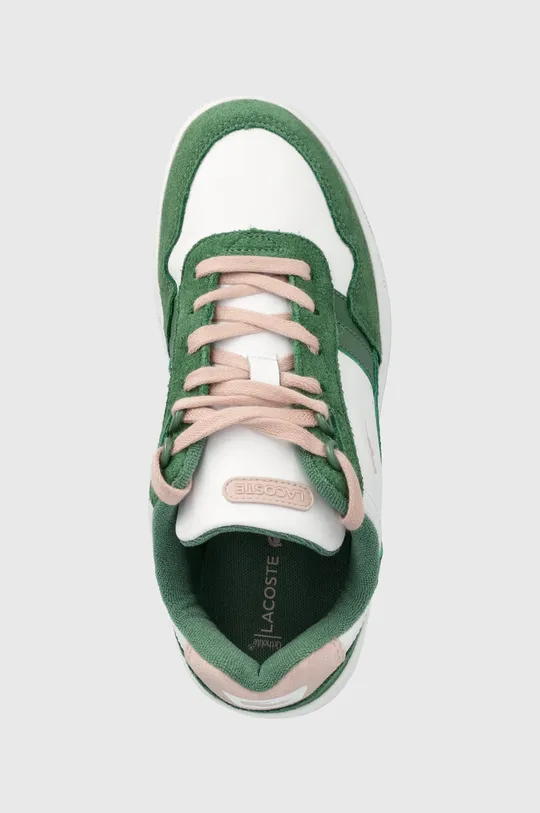 πράσινο Δερμάτινα αθλητικά παπούτσια Lacoste T-Clip Leather Colour Contrast