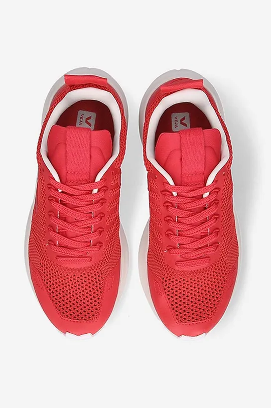 red Rick Owens sneakers x Veja