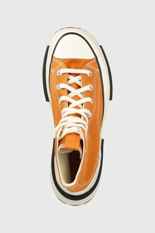 πορτοκαλί Πάνινα παπούτσια Converse Run Star Legacy CX