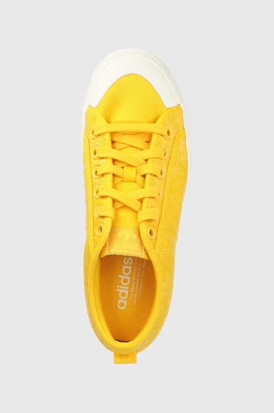 κίτρινο Πάνινα παπούτσια adidas Originals Nizza Platform