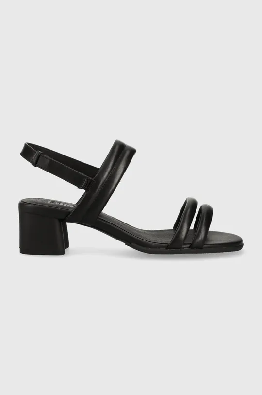 čierna Kožené sandále Camper Katie Dámsky