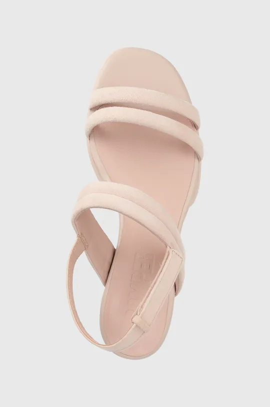 ružová Semišové sandále Camper Katie