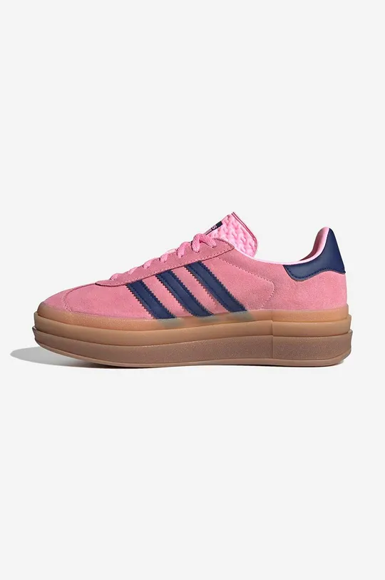 adidas Originals trainers H06122 W Gazelle Bold  Uppers: Synthetic material, Suede Inside: Synthetic material, Textile material Outsole: Synthetic material Insert: Synthetic material, Textile material