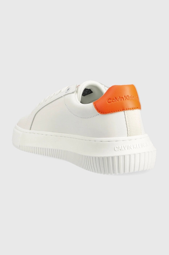 Αθλητικά Calvin Klein Jeans CHUNKY CUPSOLE FROSTED W  Πάνω μέρος: Συνθετικό ύφασμα, Φυσικό δέρμα Εσωτερικό: Υφαντικό υλικό Σόλα: Συνθετικό ύφασμα