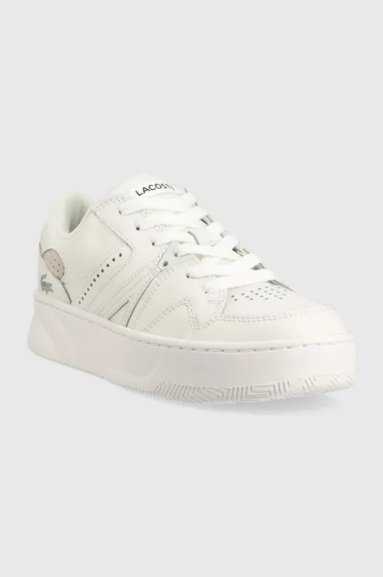 Δερμάτινα αθλητικά παπούτσια Lacoste L005 222 1 λευκό
