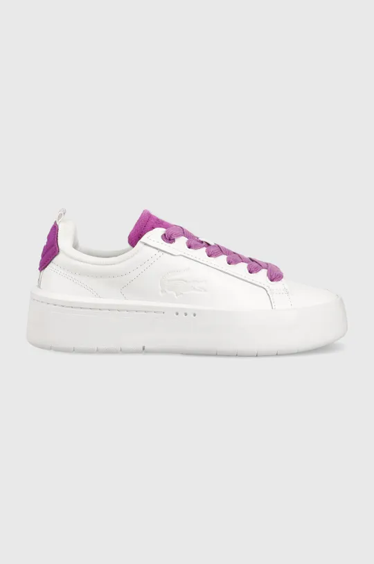 λευκό Δερμάτινα αθλητικά παπούτσια Lacoste Carnaby Γυναικεία