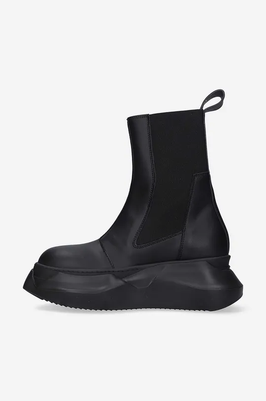 Rick Owens leather chelsea boots Beatle Abstract  Uppers: Natural leather Inside: Textile material, Natural leather Outsole: Synthetic material