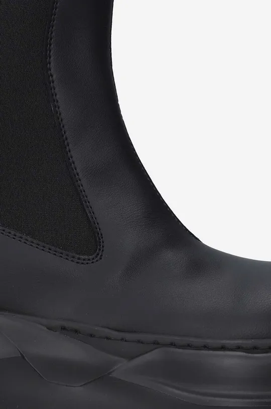 Rick Owens leather chelsea boots Beatle Abstract