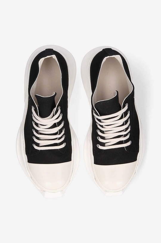 black Rick Owens plimsolls Abstract