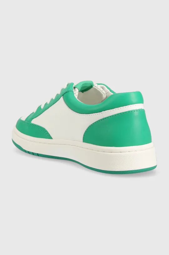 Lauren Ralph Lauren sneakersy skórzane Hailey II Cholewka: Skóra naturalna, Wnętrze: Materiał syntetyczny, Materiał tekstylny, Podeszwa: Materiał syntetyczny