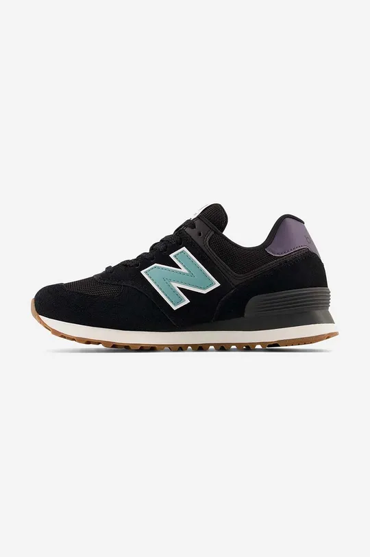 New Balance sneakers WL574RA  Uppers: Textile material, Suede Inside: Textile material Outsole: Synthetic material