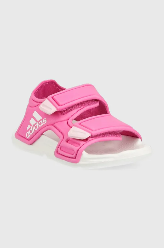 Dětské sandály adidas ALTASWIM I ostrá růžová