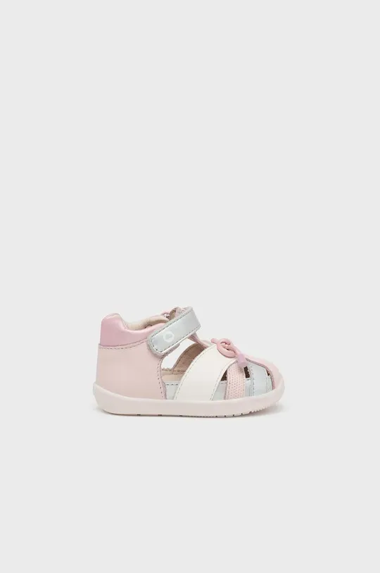 Detské kožené sandále Mayoral ružová