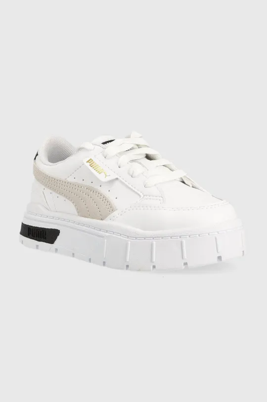 Παιδικά αθλητικά παπούτσια Puma Mayze Stack PS λευκό