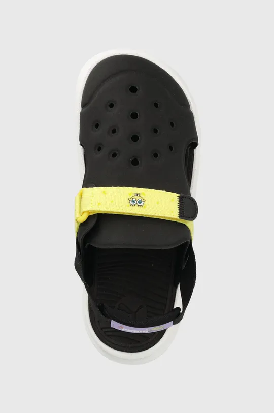 čierna Detské sandále Puma Evolve Sandal Spongebob AC PS