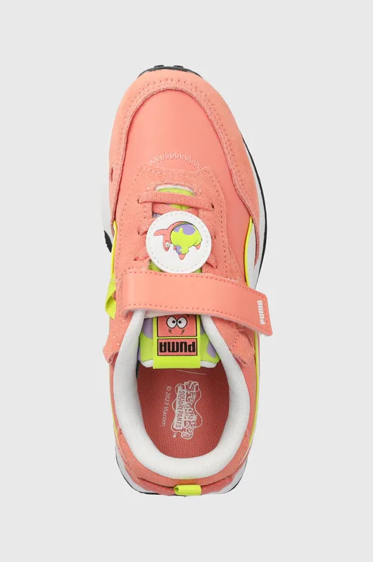 ροζ Παιδικά αθλητικά παπούτσια Puma Rider FV Spongebob AC+ PS