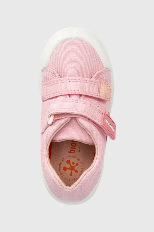 ροζ Παιδικά πάνινα παπούτσια Biomecanics