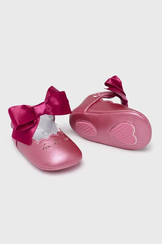 fioletowy Mayoral Newborn buty niemowlęce