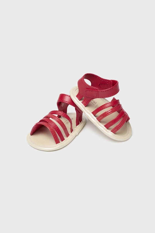 Mayoral Newborn buty niemowlęce czerwony