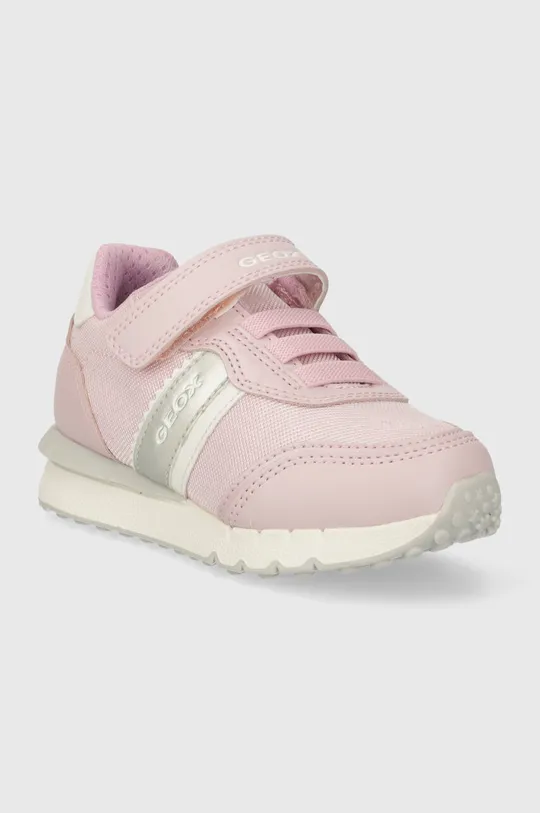 Παιδικά αθλητικά παπούτσια Geox Fastics ροζ