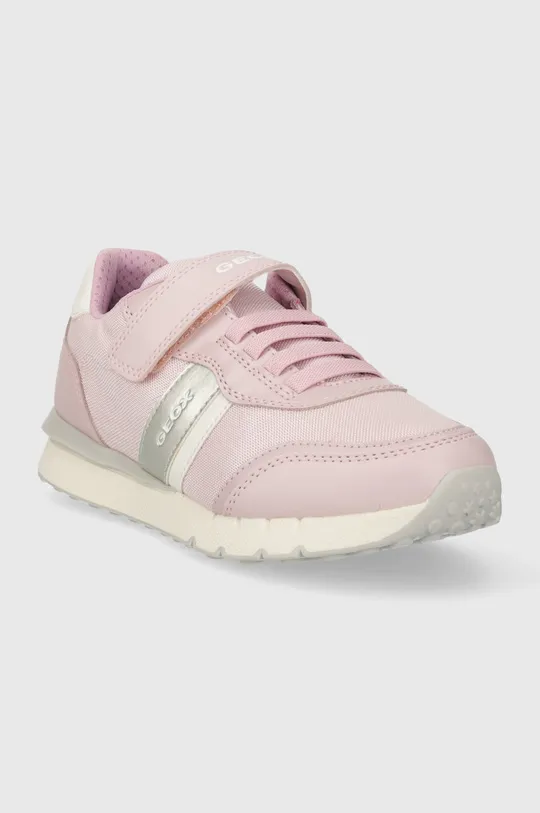 Παιδικά αθλητικά παπούτσια Geox Fastics ροζ