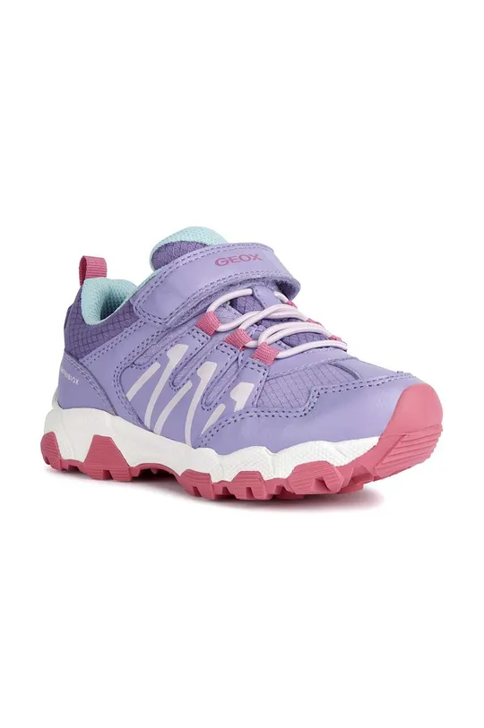 Детские ботинки Geox фиолетовой