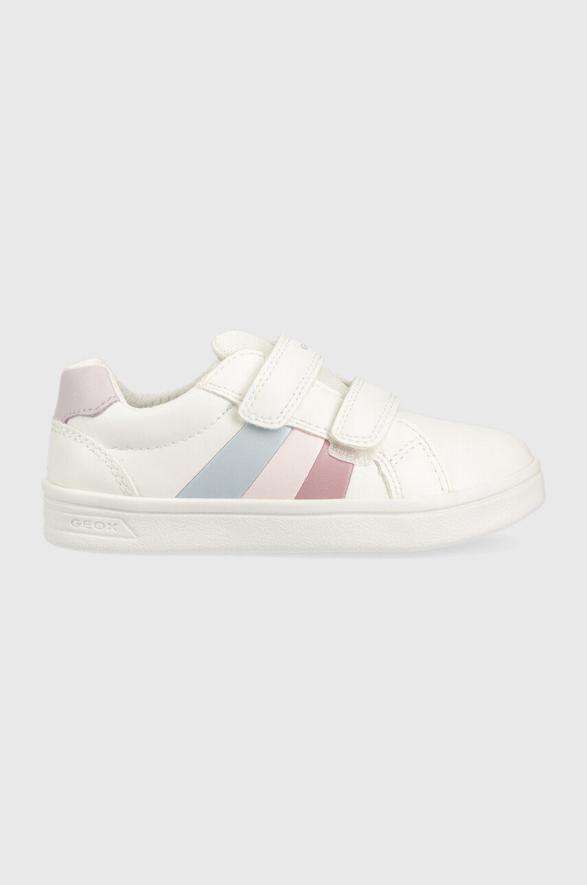 biały Geox sneakersy dziecięce DJRock Dziewczęcy
